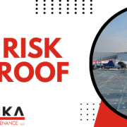 Professional commercial roofers from Vodika Roofing & Maintenance ensuring quality roofing work.