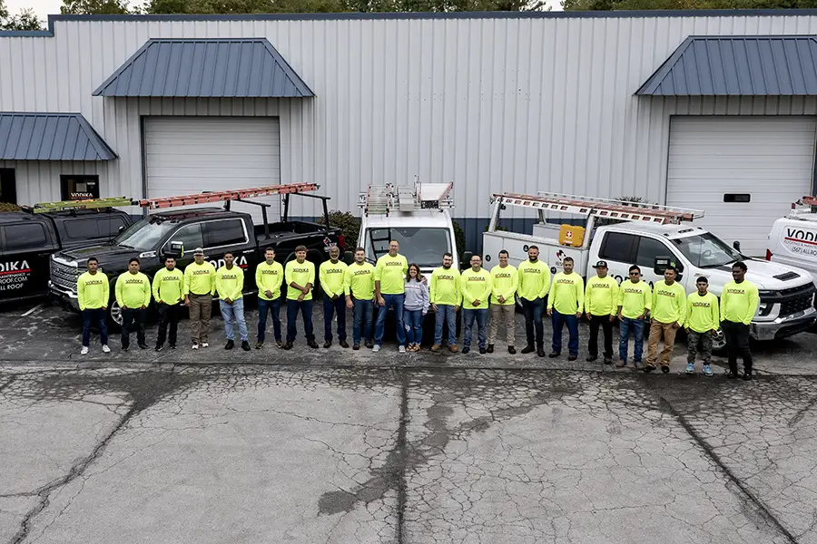 Vodika Roofing Team